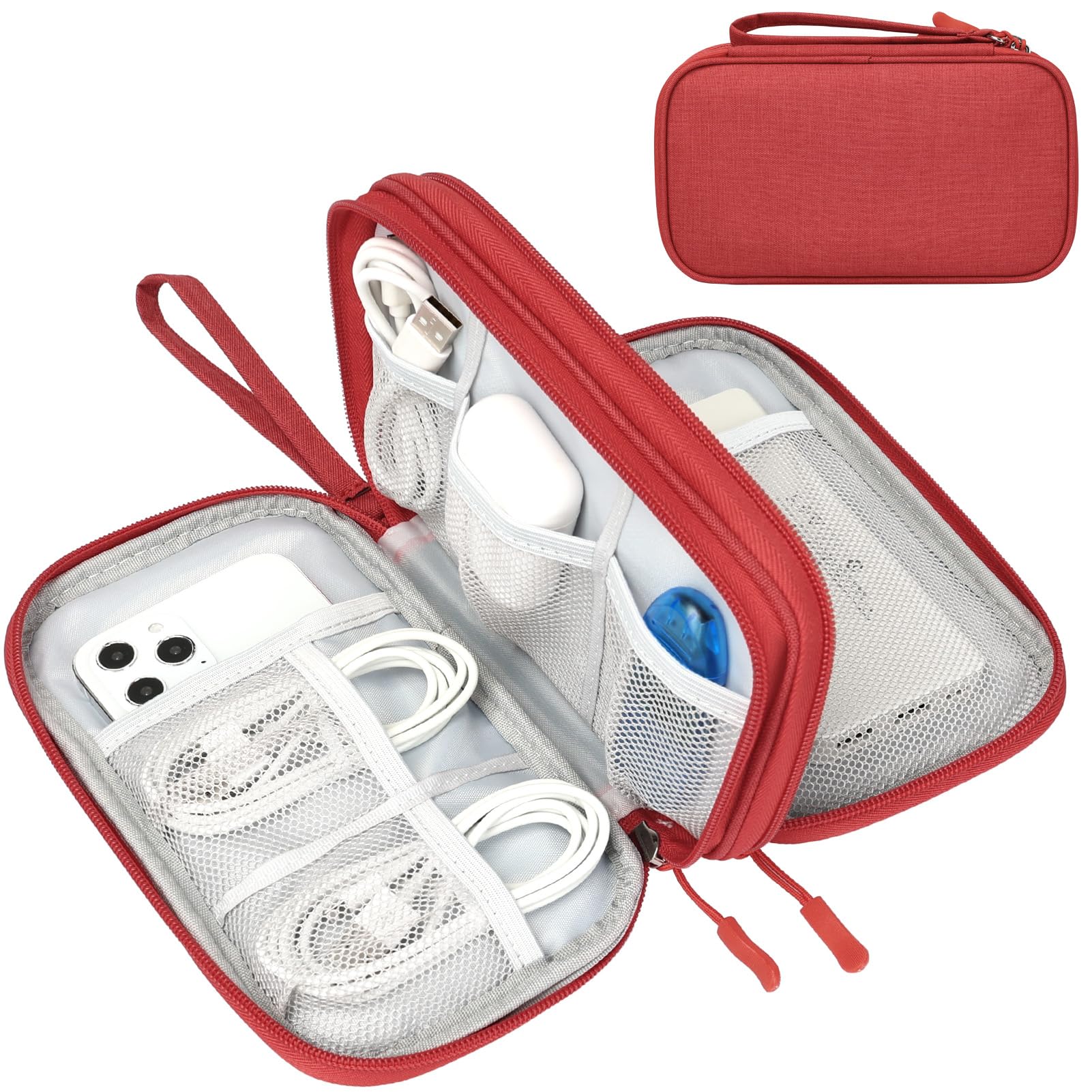 Travel Cable Organizer Pouch Waterproof Electronics Storage Bag