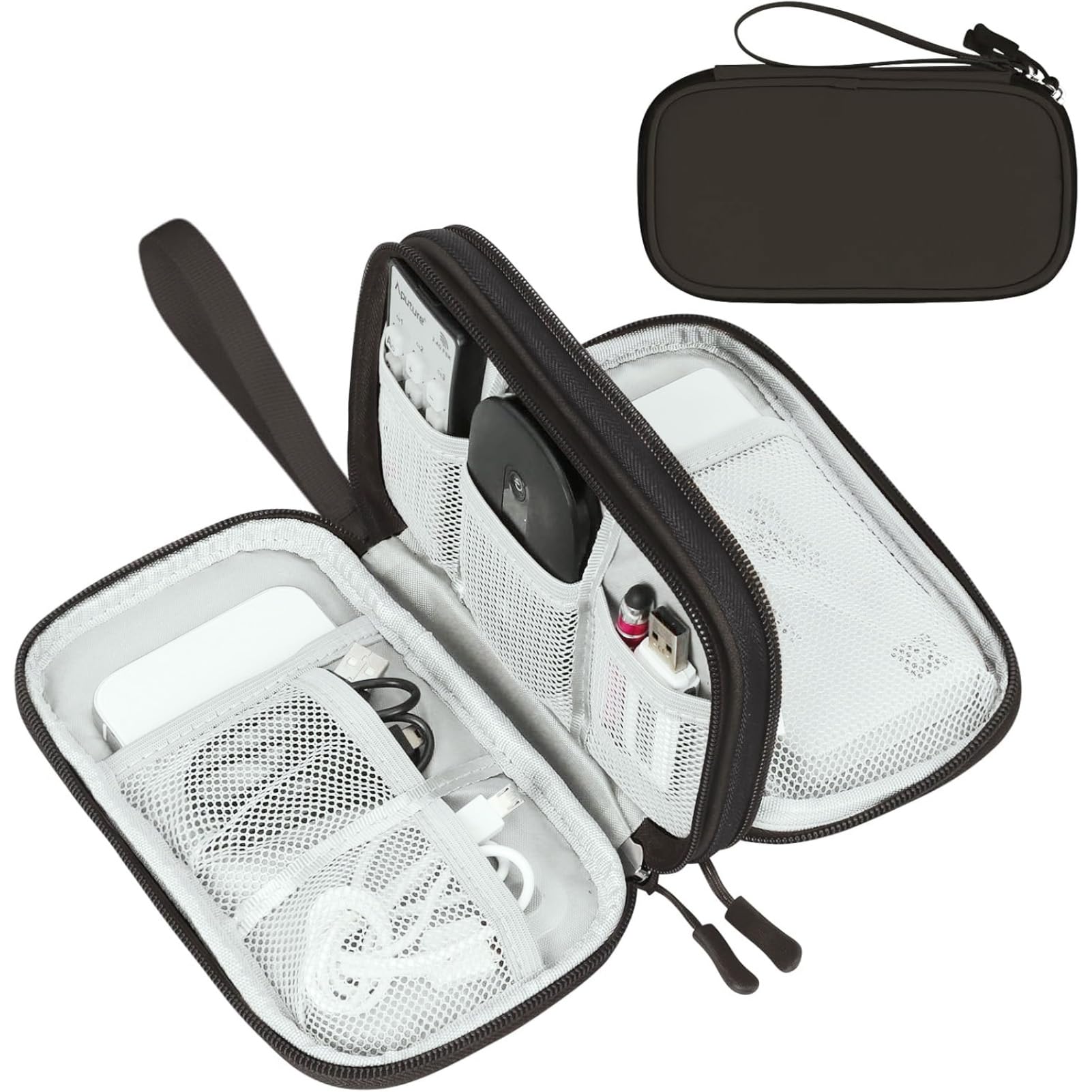 Travel Cable Organizer Pouch Waterproof Electronics Storage Bag