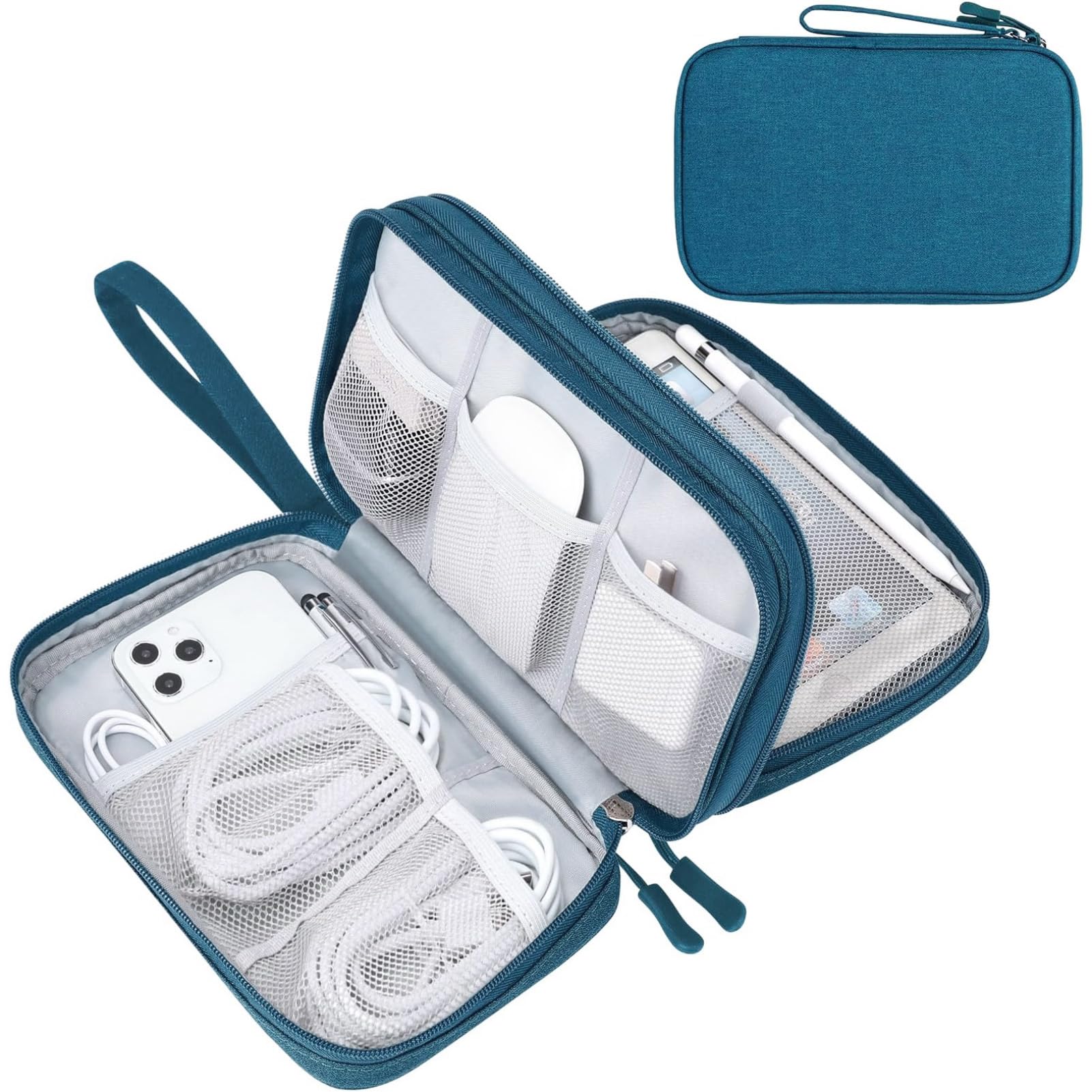 Travel Cable Organizer Pouch Waterproof Electronics Storage Bag