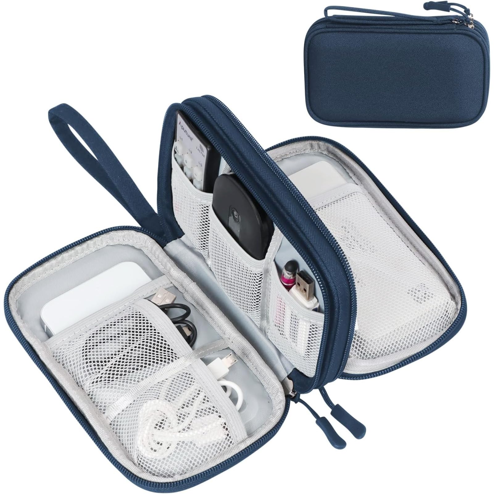 Travel Cable Organizer Pouch Waterproof Electronics Storage Bag