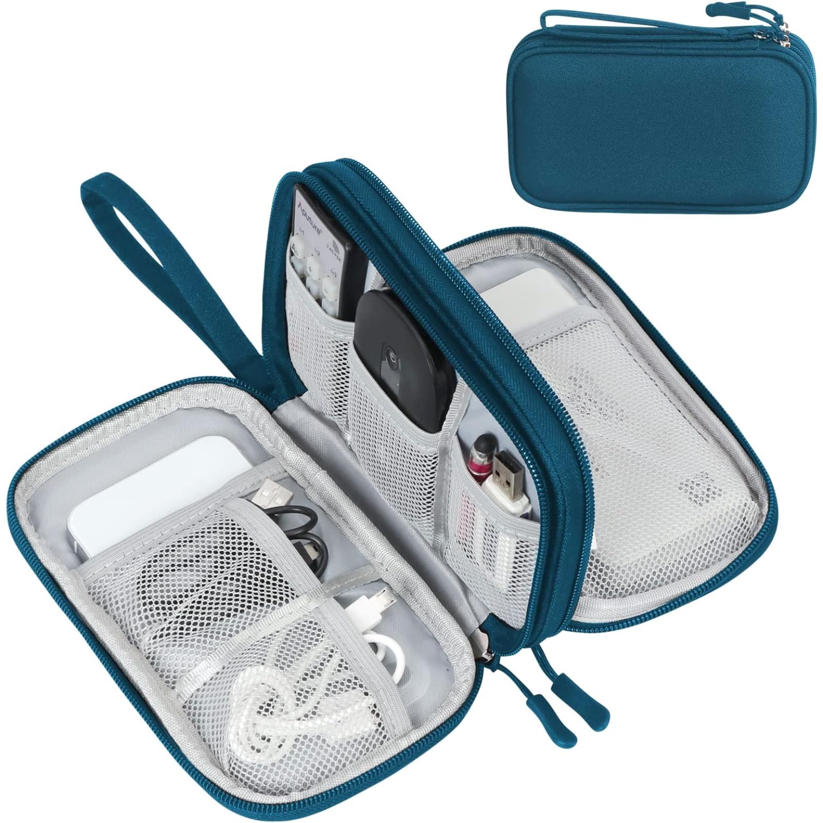 Travel Cable Organizer Pouch Waterproof Electronics Storage Bag