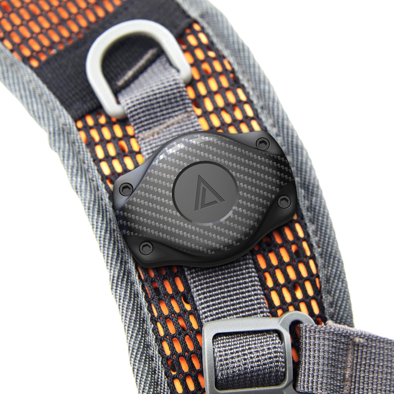 Waterproof AirTag Strap Mount – Carbon Fiber Holder for Bags & Gear - Abbycart
