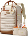 Women’s 35L Travel Backpack Set with 17.3” Laptop & Hair Bag