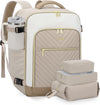 Women’s 40L Carry On Travel Backpack with Laptop Sleeve & Packing Cubes
