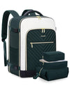Women’s 40L Carry On Travel Backpack with Laptop Sleeve & Packing Cubes