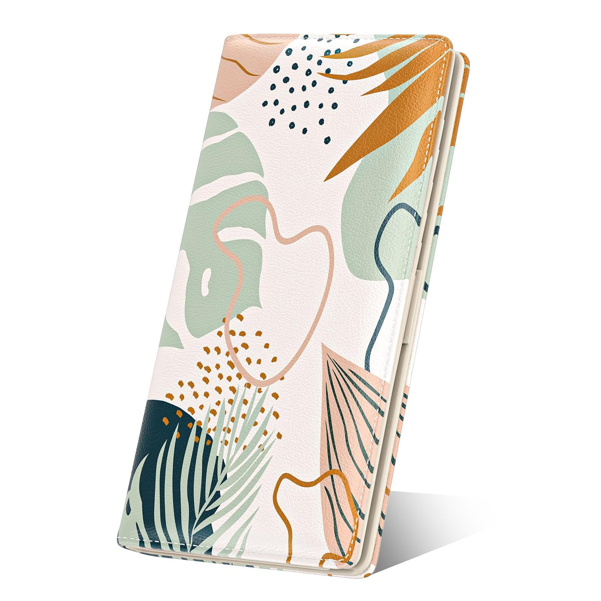 Women's Slim RFID Blocking Bifold Wallet, Leather Credit Card Holder
