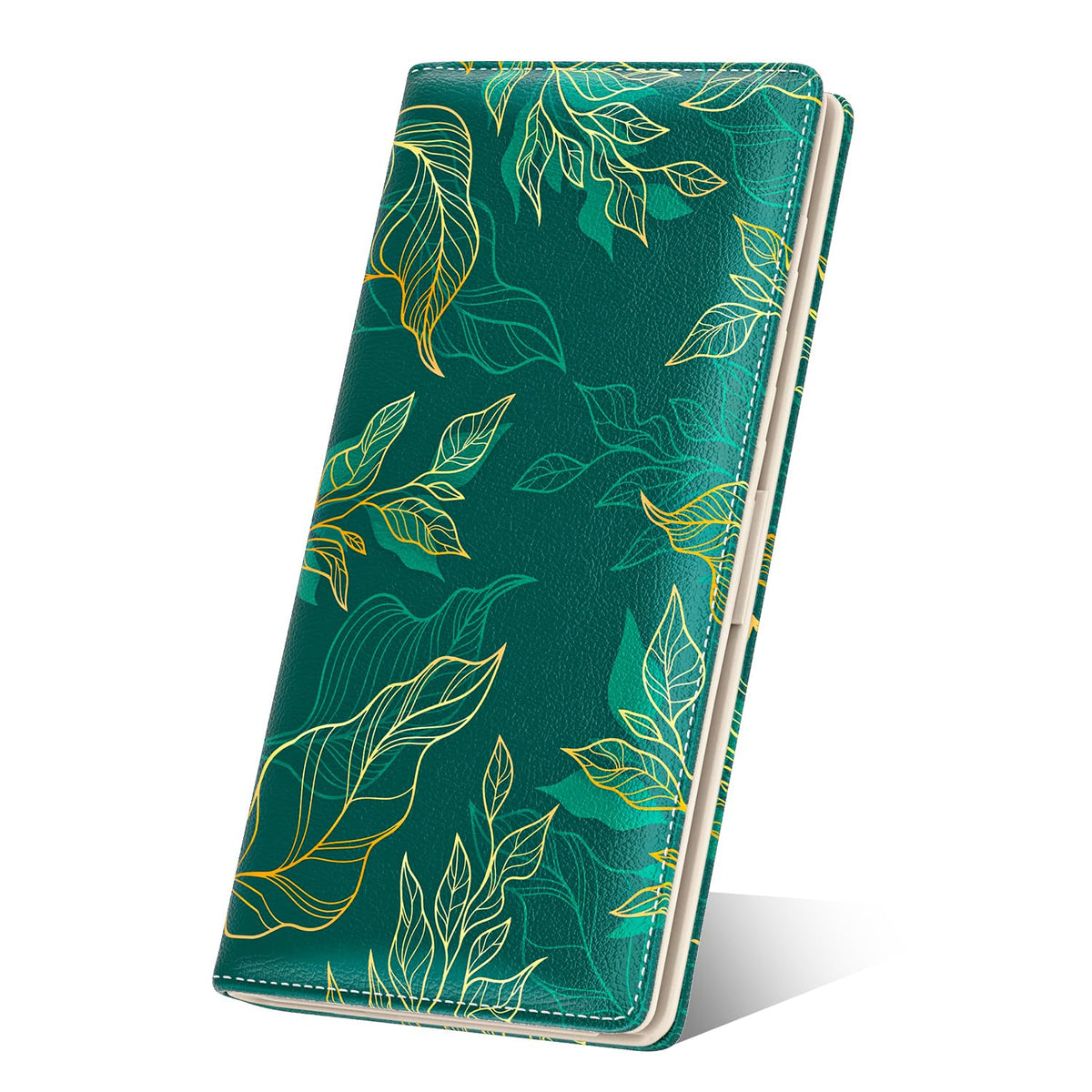 Women's Slim RFID Blocking Bifold Wallet, Leather Credit Card Holder