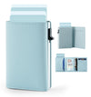 Women's Trifold RFID Wallet with Pop-Up Card Holder, 14 Cards