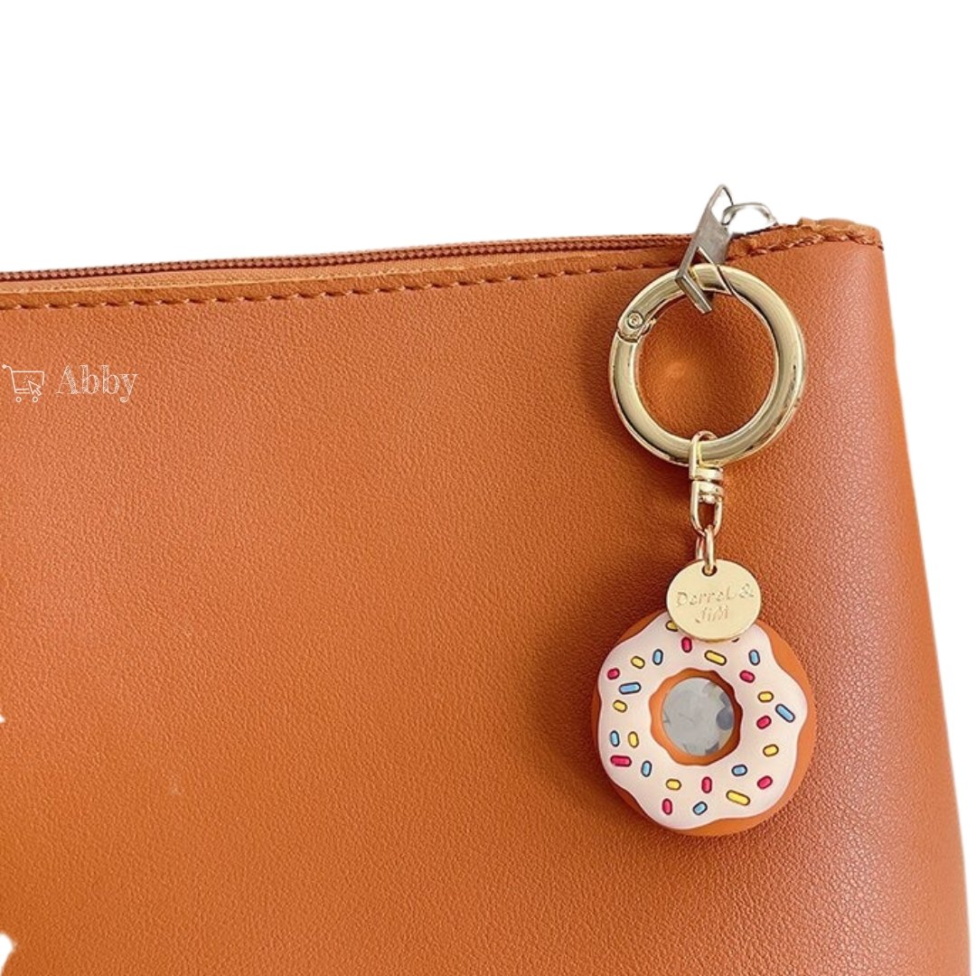 Cute Food Themed AirTag, Small Accessory Bag with Clasp (Egg, Bread, L –  TinySupplyShop