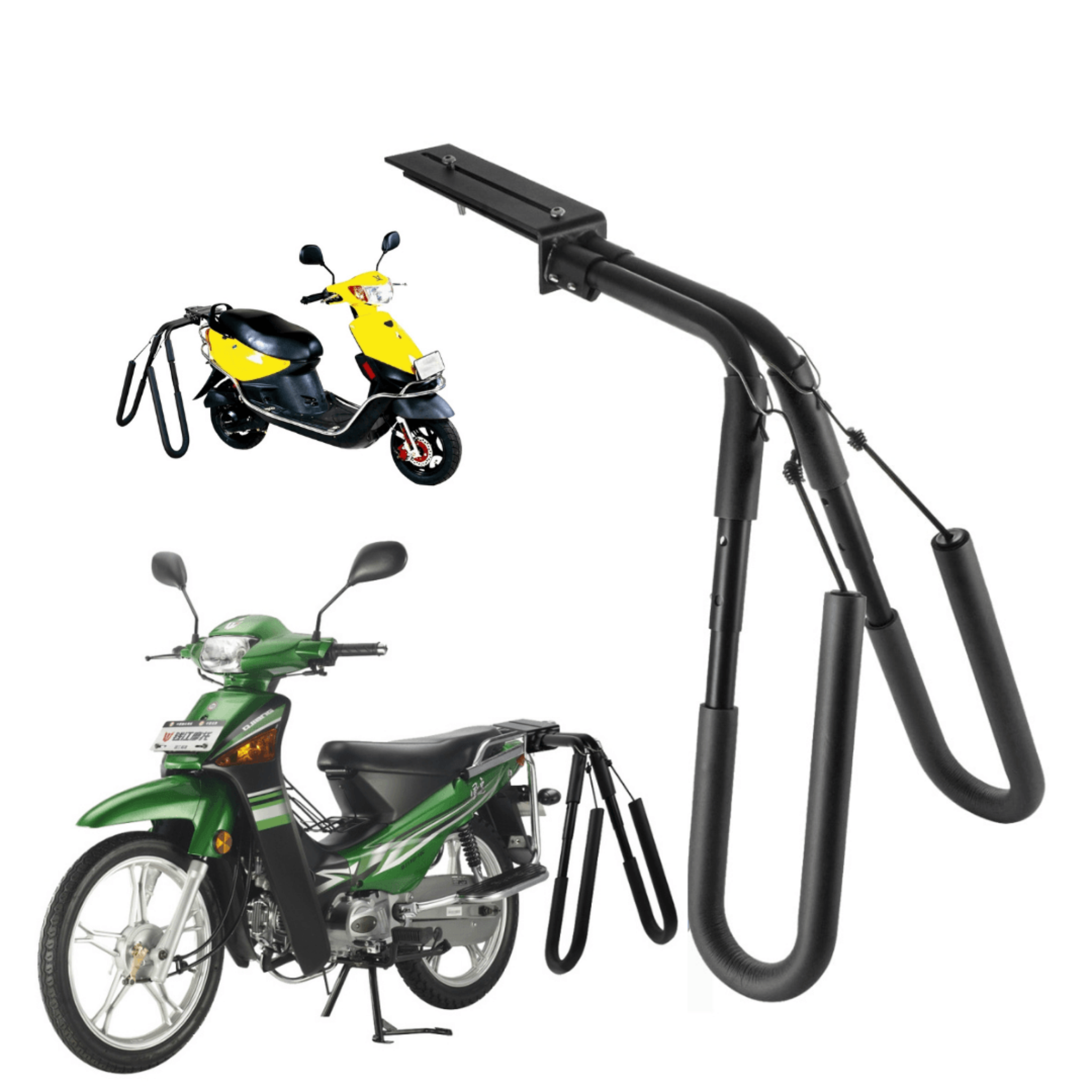 Abby™ Surfboard - SUP Carrier Bicycle or Motorcycle Rack - Abbycart