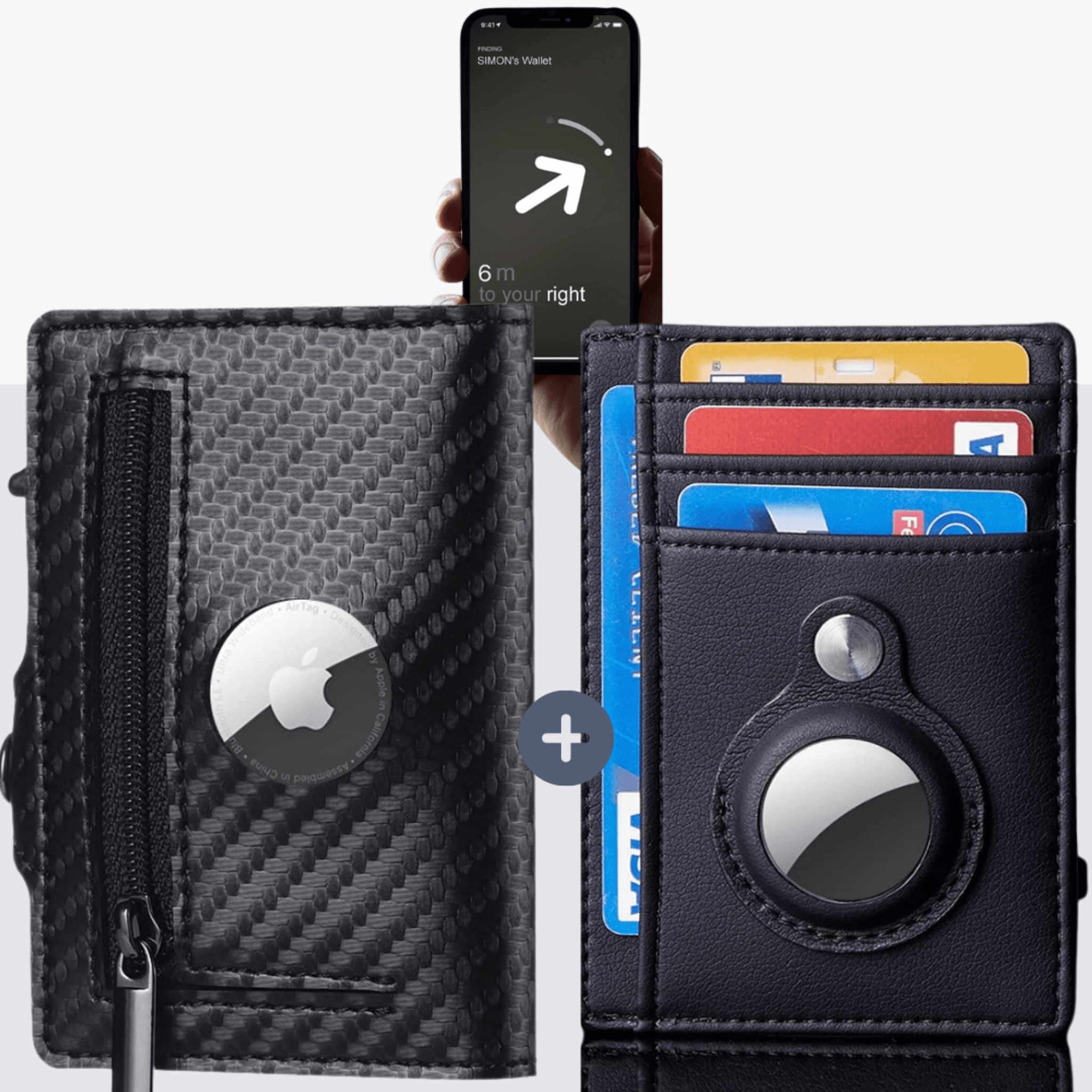 Abby's™ AirTag Trackable Leather Wallet – Abbycart