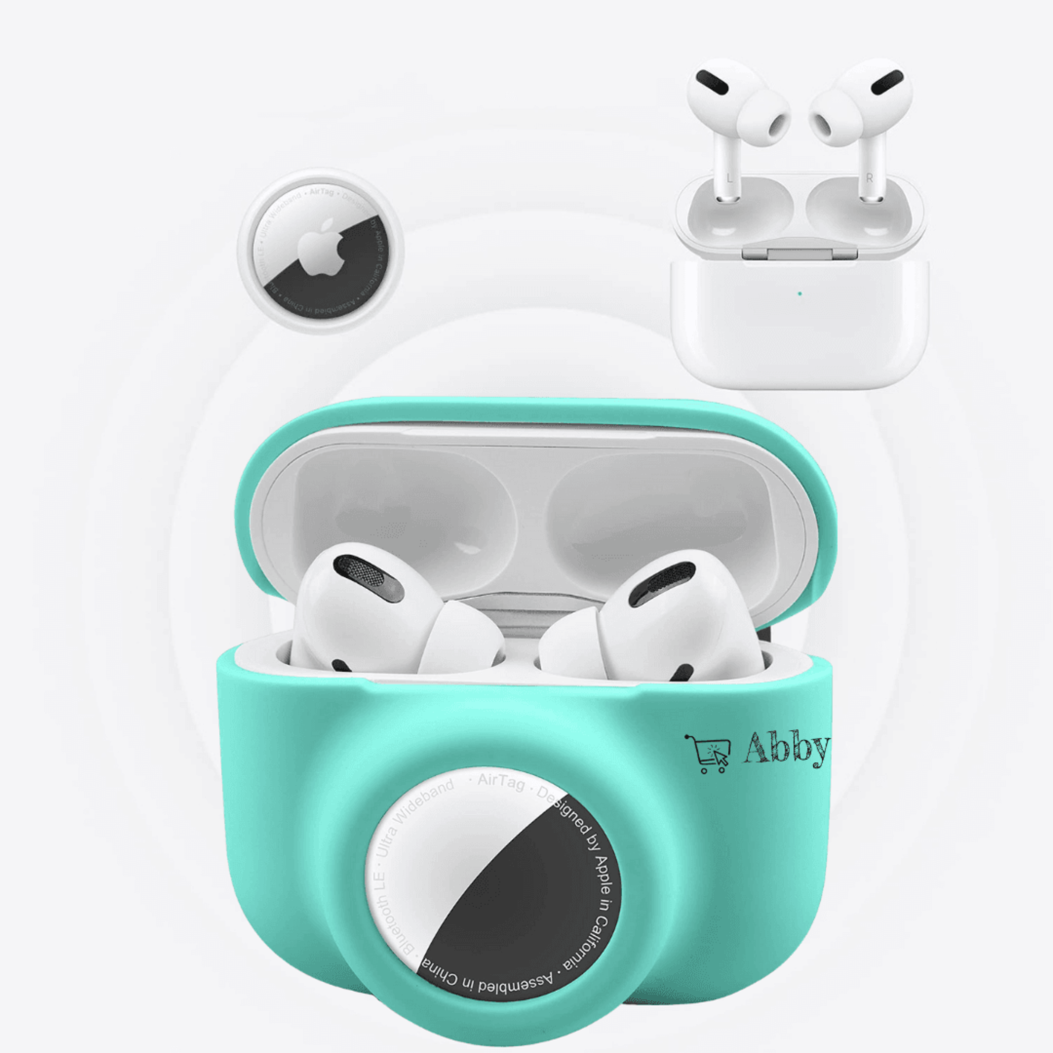 Abby's™ Anti-Lost AirPods Pro Case for Apple AirTag - Abbycart