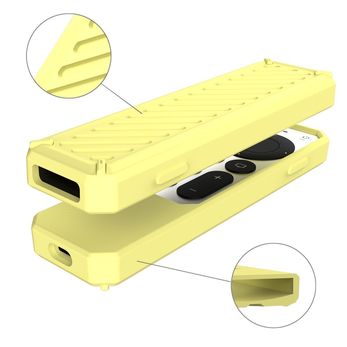 Abby's™ Anti-Lost Case for AirTag, Siri Apple TV 4K HD Remote Control (2nd Gen - 2021)