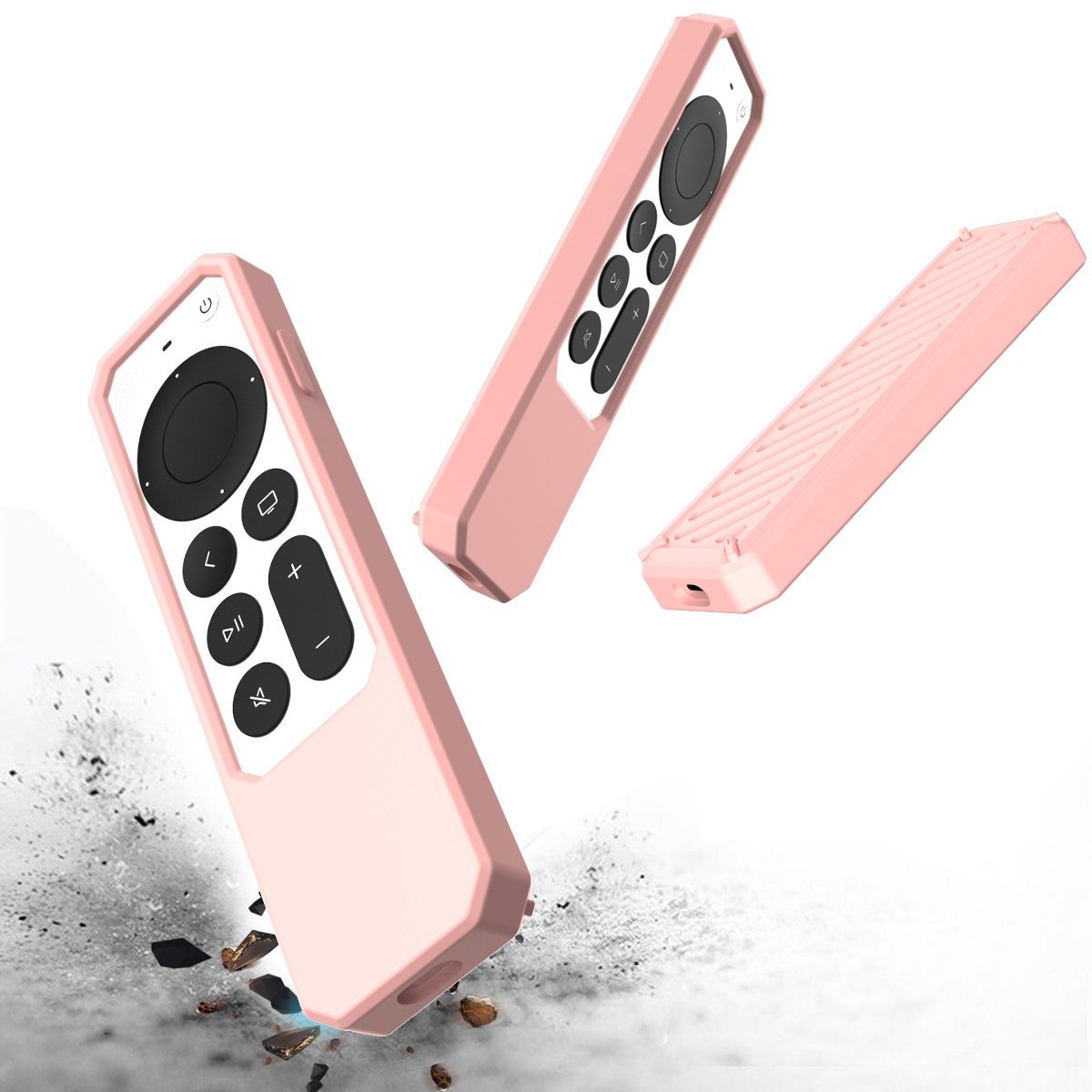 Abby's™ Anti-Lost Case for AirTag, Siri Apple TV 4K HD Remote Control (2nd Gen - 2021)