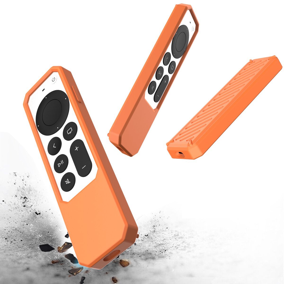 Abby's™ Anti-Lost Case for AirTag, Siri Apple TV 4K HD Remote Control (2nd Gen - 2021)