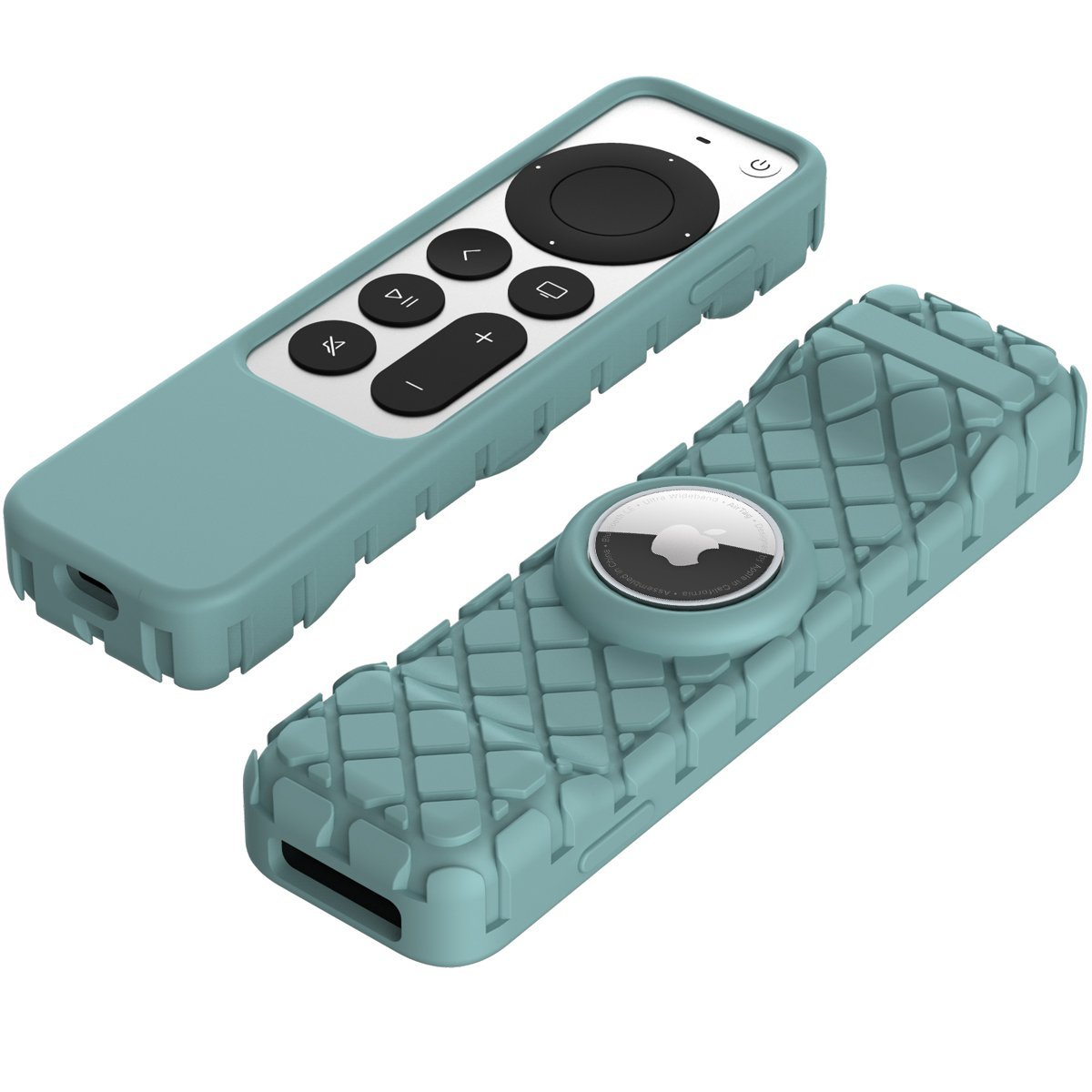Abby's™ Anti-Lost Case for AirTag, Siri Apple TV 4K HD Remote Control (2nd Gen - 2021)