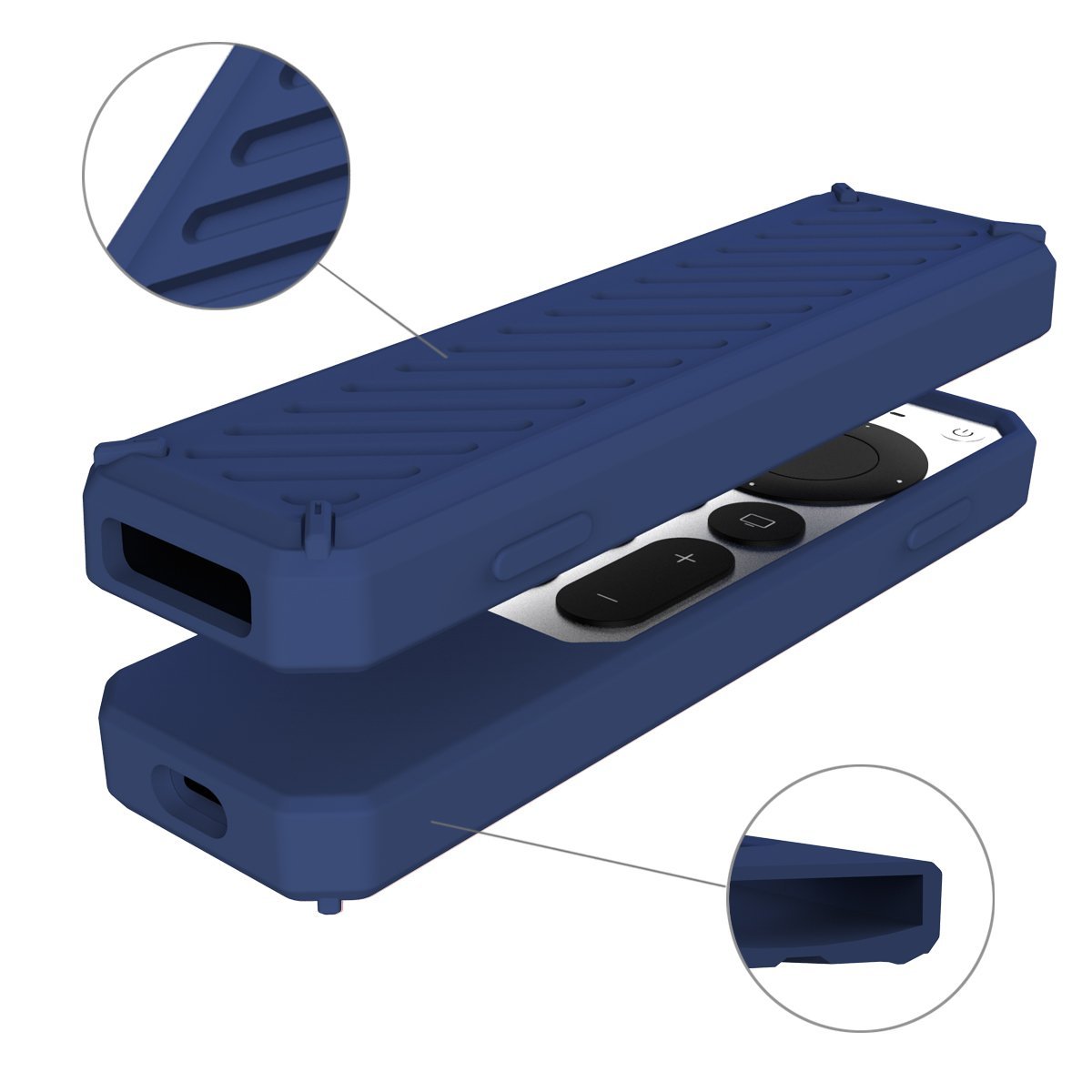 Abby's™ Anti-Lost Case for AirTag, Siri Apple TV 4K HD Remote Control (2nd Gen - 2021)